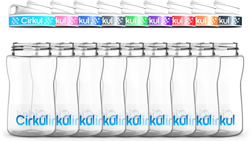 12Oz Plastic Bottle With Comfort Grip Lid 1