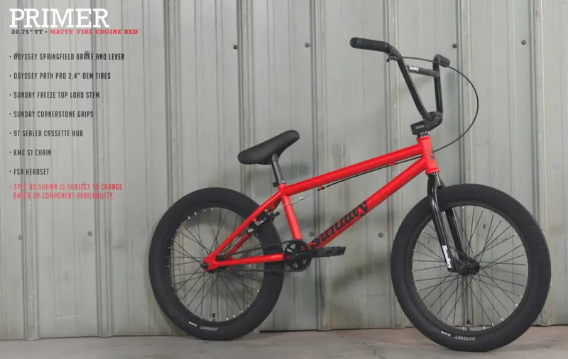 2022 Sunday Primer Complete Bmx Bike 1