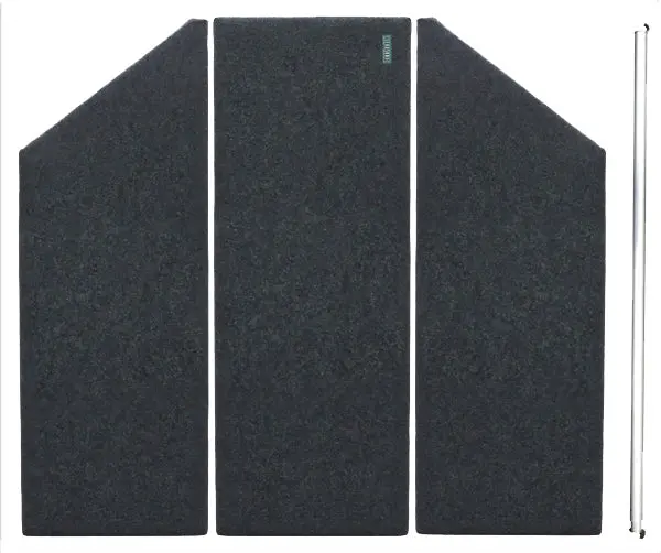 3-Piece Drumshield Cover – 6′ W × 5.5′ L × 1.6″ D Protective Enclosure Sleeve 1