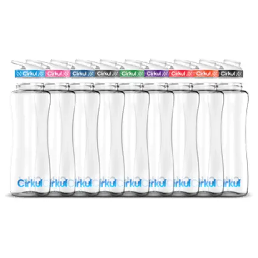32 Oz Bpa-Free Plastic Water Bottle With Ergonomic Comfort Grip Lid 1