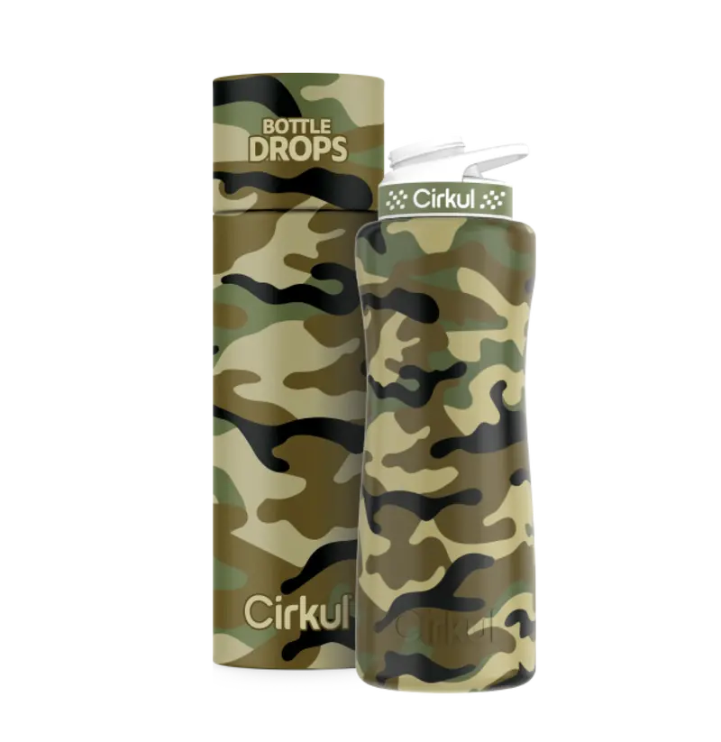 32 Oz Forest Camo Stainless Steel Bottle And Lid – Collector’S Edition 1