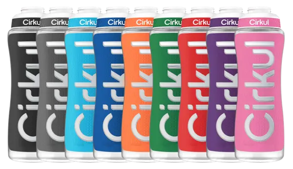 32Oz Grip-Squeeze Plastic Water Bottle With Sport Lid 1