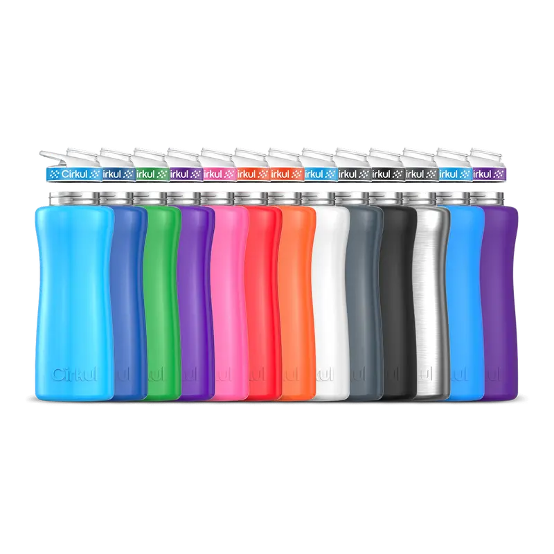 32Oz Stainless Steel Bottle With Comfort Grip Lid 1