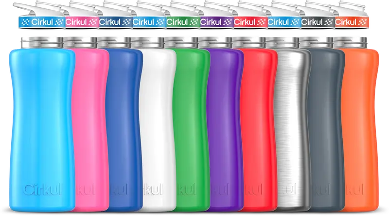 32Oz Stainless Steel Water Bottle With Comfort Grip Lid (Add-On) 1