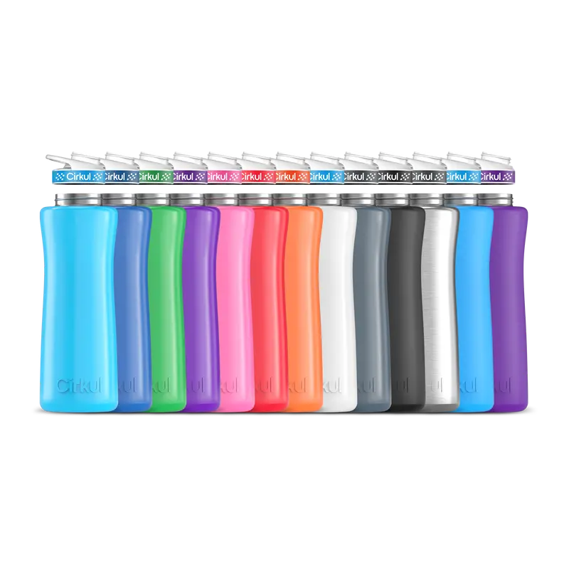 42 Oz Stainless Steel Water Bottle With Ergonomic Comfort Grip Lid 1