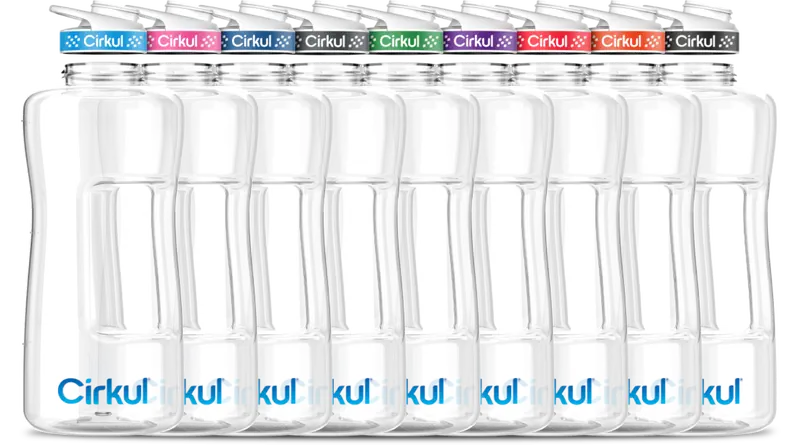 62Oz Plastic Bottle With Comfort Grip Lid Add-On 1