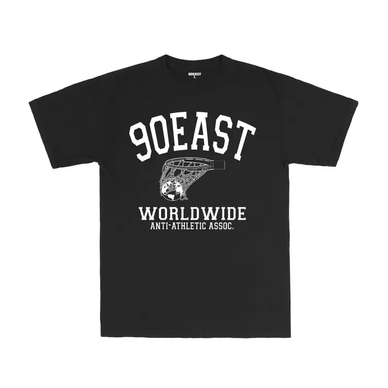 90 East No Games Printed T-Shirt 1