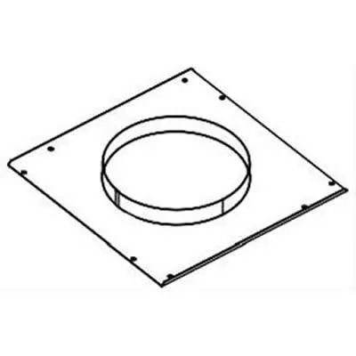 Acvpd10 10-Inch Precision-Matched Ventilation Transition Plate 1
