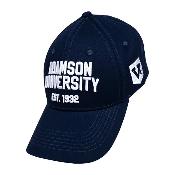 Adamson University Uaap Embroidered Cap – 'Established' Logo, Premium Stitching 1