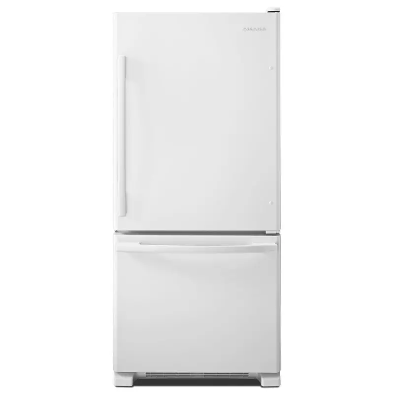 Amana 30-Inch Bottom-Freezer Refrigerator – Abb1924Brw (18 Cu. Ft.) 1