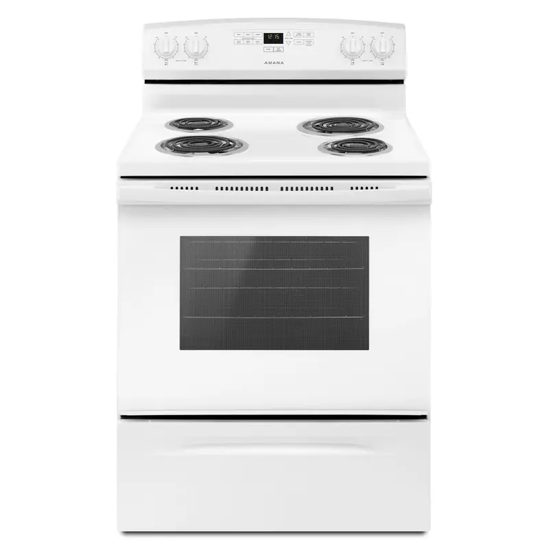 Amana 30-Inch Freestanding Electric Range With Touch Controls – Yacr4303Mfw 1