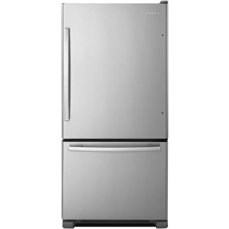 Amana 33-Inch Bottom-Freezer Refrigerator – Abb2224Brm (22 Cu. Ft.) 1