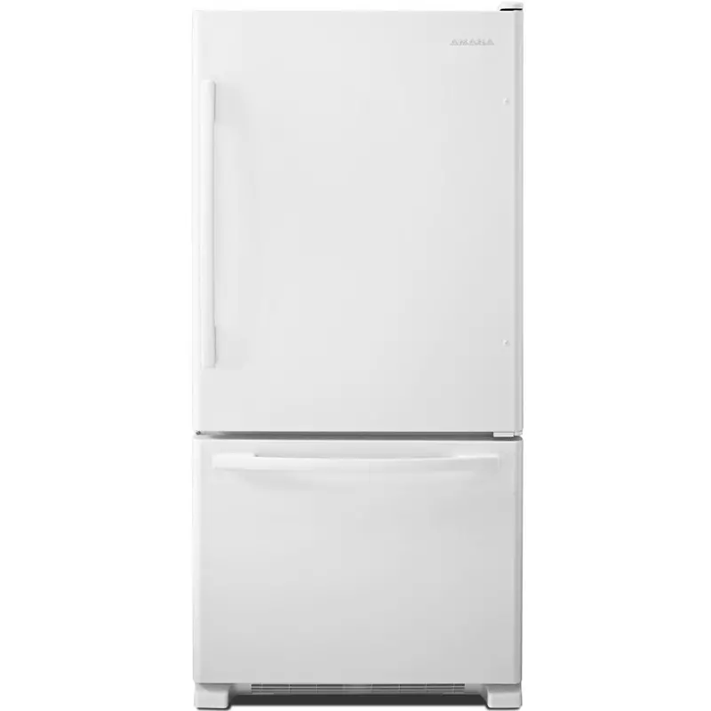 Amana 33-Inch Bottom-Freezer Refrigerator – Abb2224Brw (22 Cu. Ft.) 1