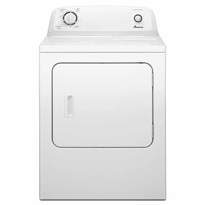 Amana 6.5 Cu. Ft. Gas Dryer With Auto Dry Sensors – Ngd4655Ew 1