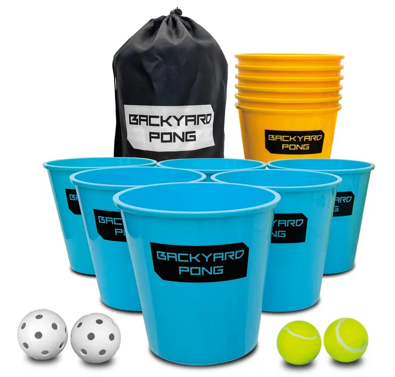 Apex Backyard Pong Set – Indoor/Outdoor Tabletop Game Kit 1