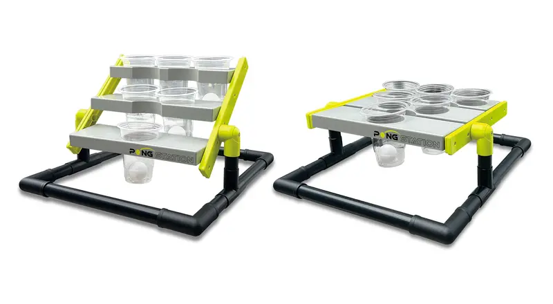 Apex Pong Station Table Tennis Setup 1