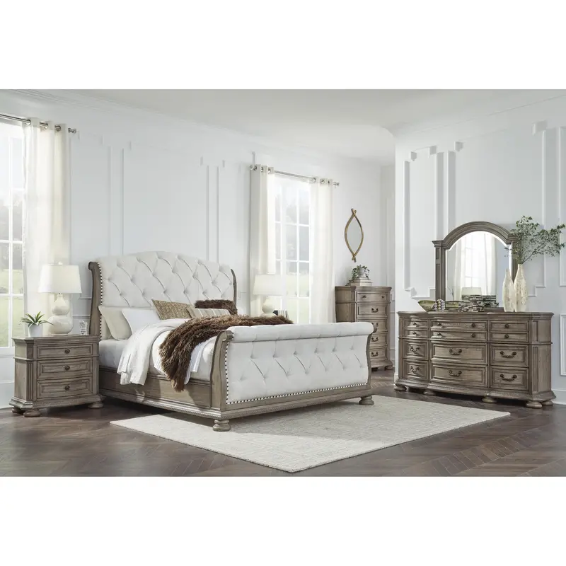 Ardenfield King Sleigh Bedroom Set By Signature Design By Ashley 1