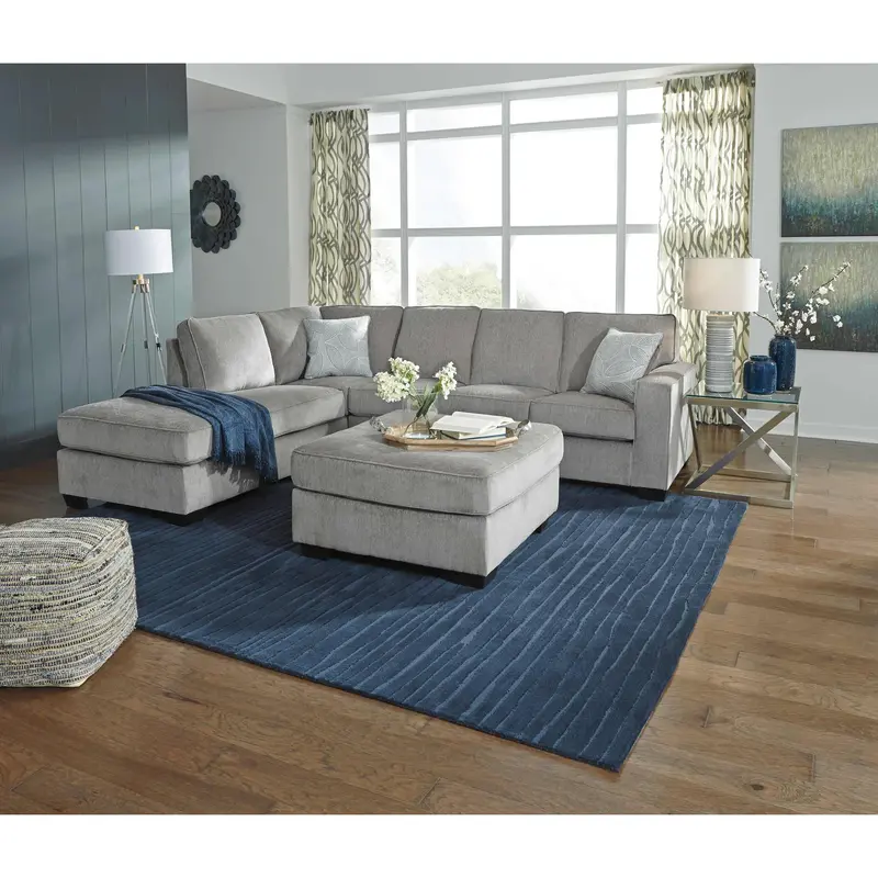 Ashley Altari 87214U2 Living Room Set – Three-Piece Sofa, Chair & Ottoman Ensemble 1