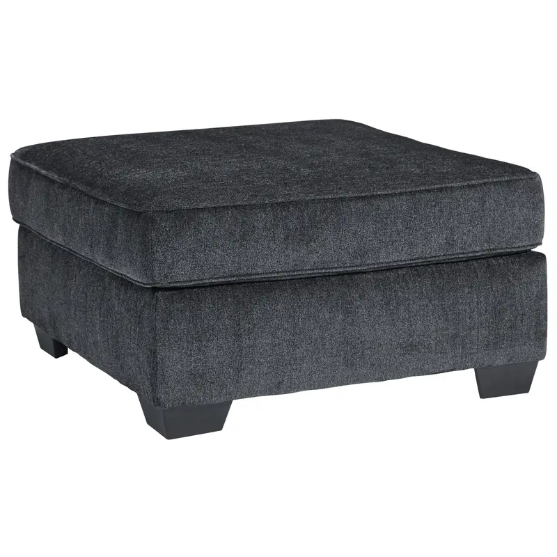 Ashley Altari Cushioned Ottoman – Compact, Stylish Seating Accessory 1