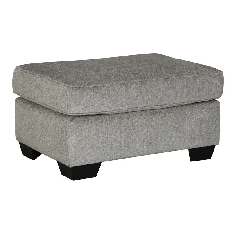 Ashley Altari Upholstered Ottoman – Soft-Touch Footstool With Tailored Look 1