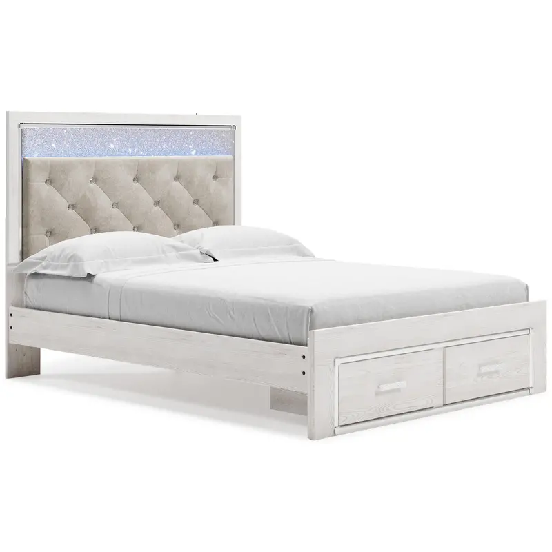 Ashley Altyra B2640B17 Queen Upholstered Platform Bed With Integrated Storage 1