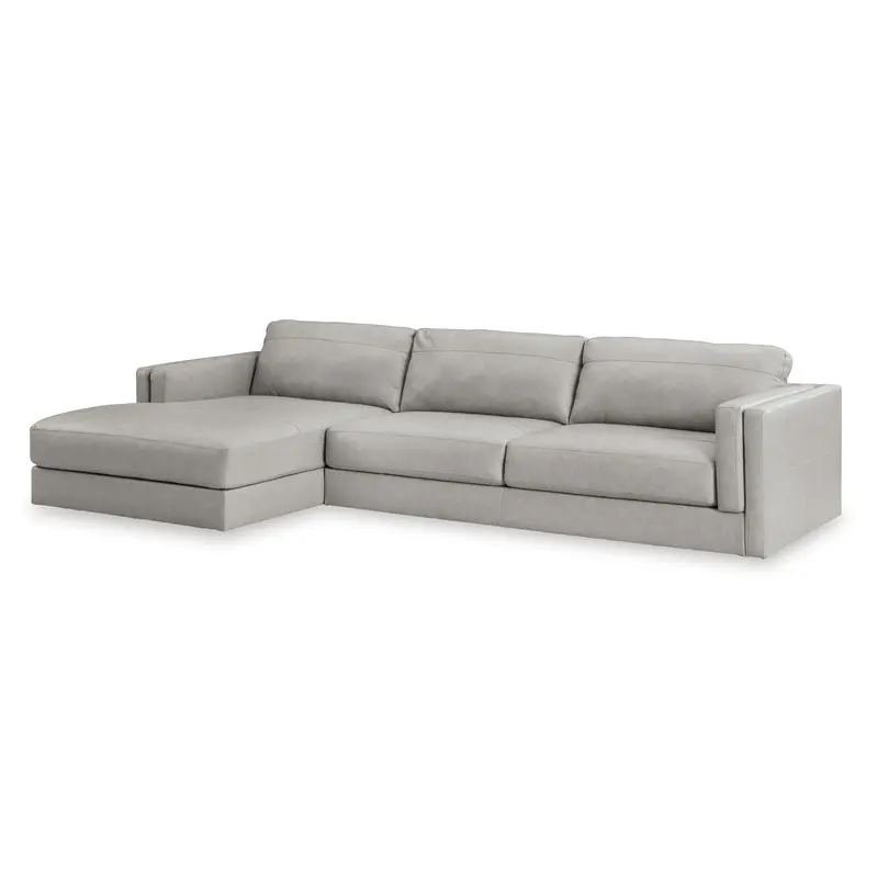 Ashley Amiata 57404S1C Space-Saving 2-Piece Chaise Sectional 1