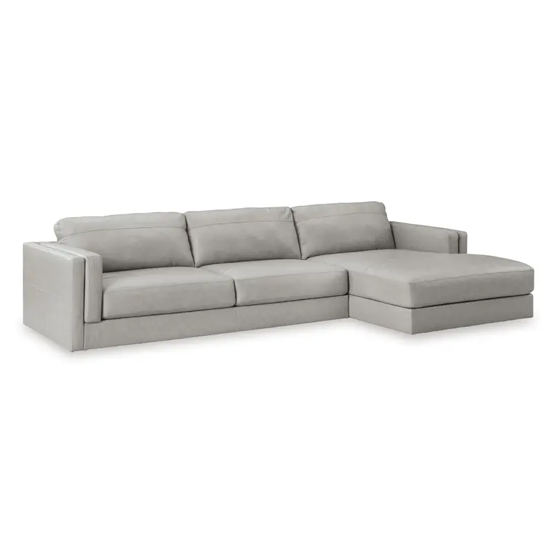 Ashley Amiata 57404S2C Compact 2-Piece Chaise Sectional 1