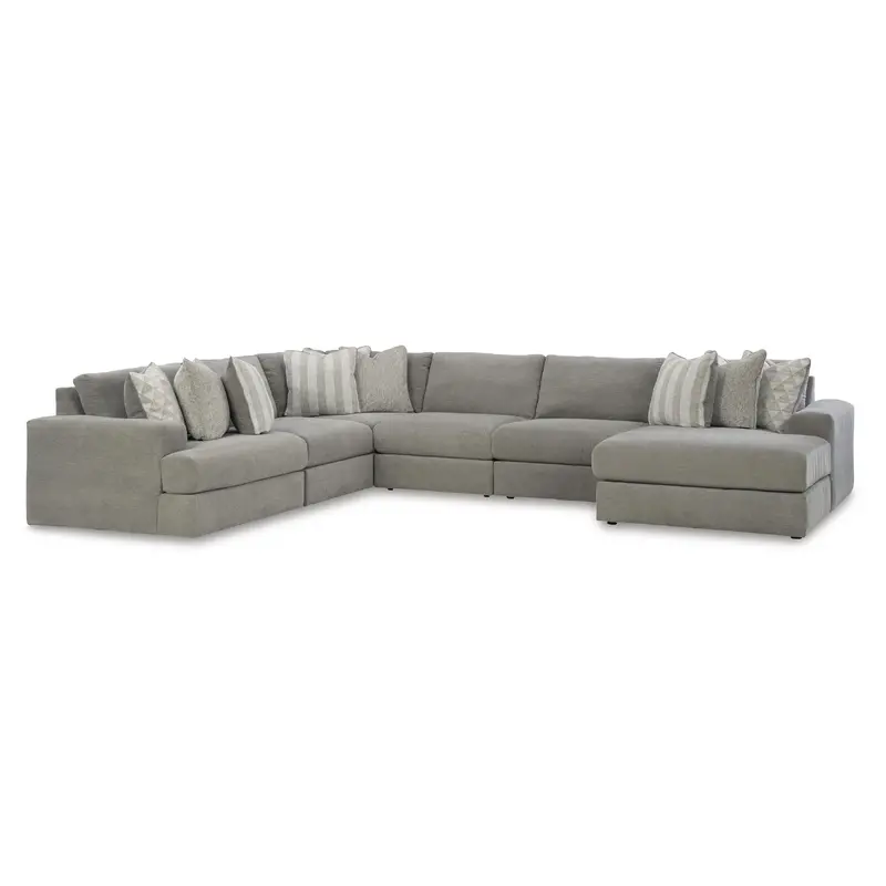 Ashley Avaliyah 6-Piece Sectional Sofa With Chaise – Modern Living Room Set 1