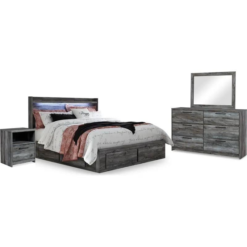 Ashley Baystorm B221B72 King Bedroom Set – 7-Piece Panel Collection 1