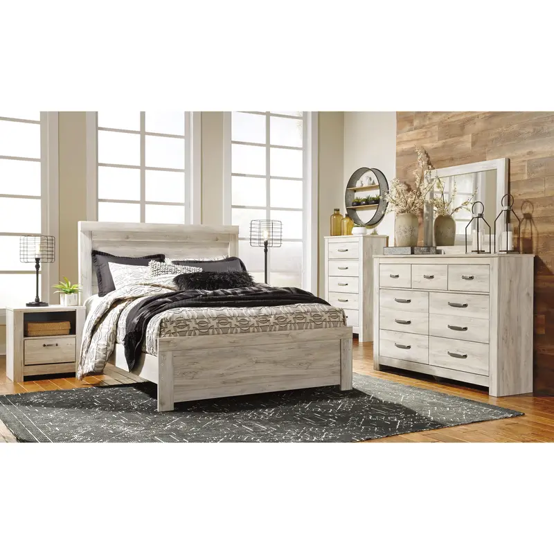 Ashley Bellaby 8-Piece King Panel Bedroom Set With Storage Bed Option (B331B20) 1