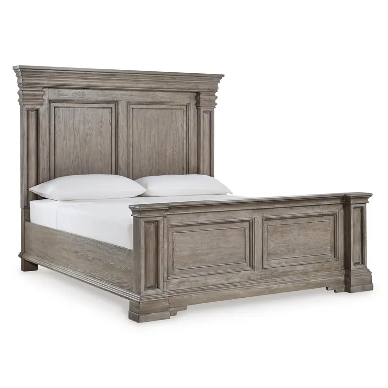 Ashley Blairhurst B916B5 California King Panel Bed – Tall Headboard With Clean Lines 1