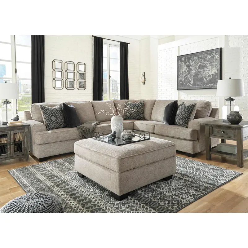 Ashley Bovarian 56103U2 Living Room Set – Four-Piece Sofa, Loveseat, Chair & Ottoman Group 1