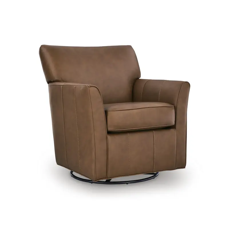 Ashley Braydunn Swivel Glider Accent Chair – Modern Fabric Lounge Chair With 360° Rotation (A3000821) 1
