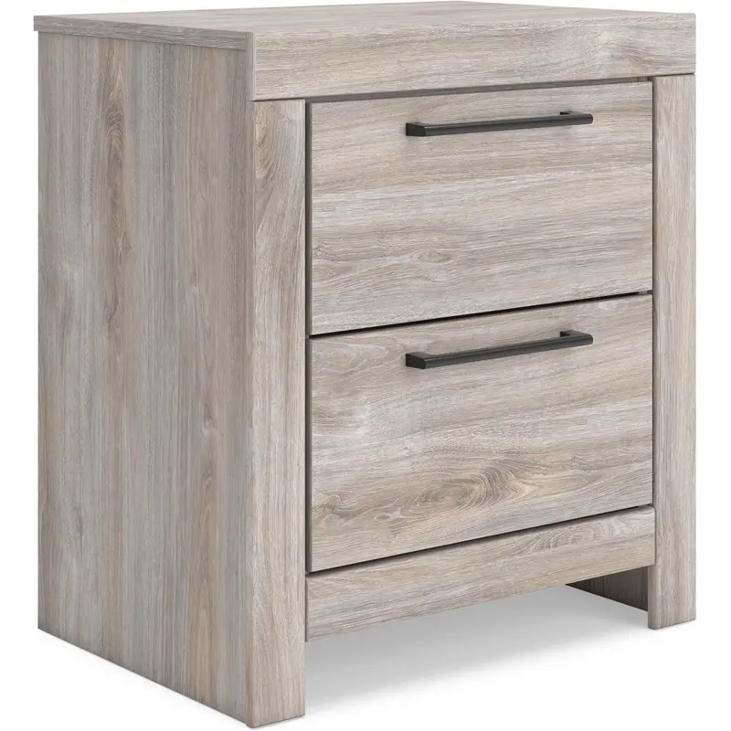 Ashley Broachmyn 2-Drawer Nightstand – Matching Bedroom Accent With Soft-Close Hardware (Pcb1120-92) 1