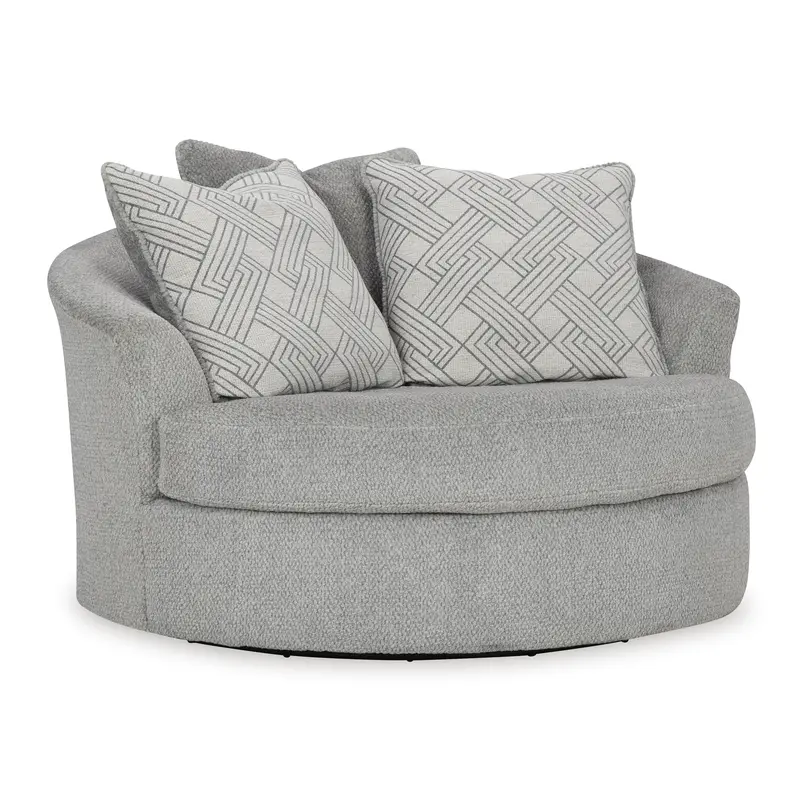 Ashley Casselbury Swivel Accent Chair – Oversized Statement Seating 1