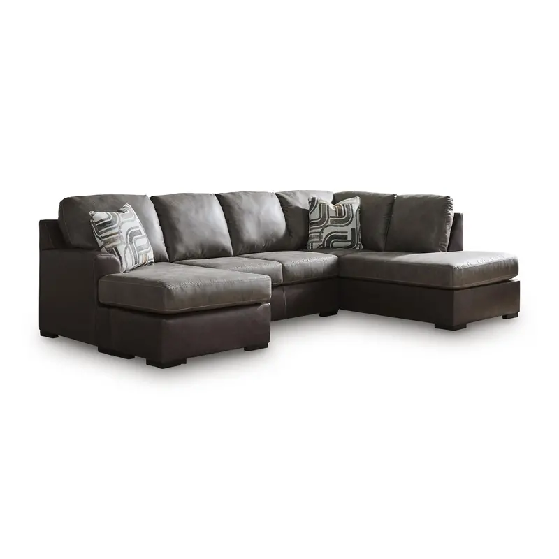 Ashley Castille Way 2-Piece Sleeper Sectional With Chaise – Convertible Lounge & Guest Bed 1