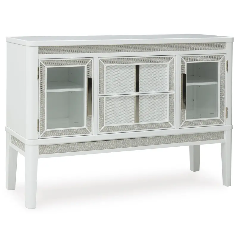 Ashley Chalanna Dining Room Server – Matching Wood Buffet With Storage 1