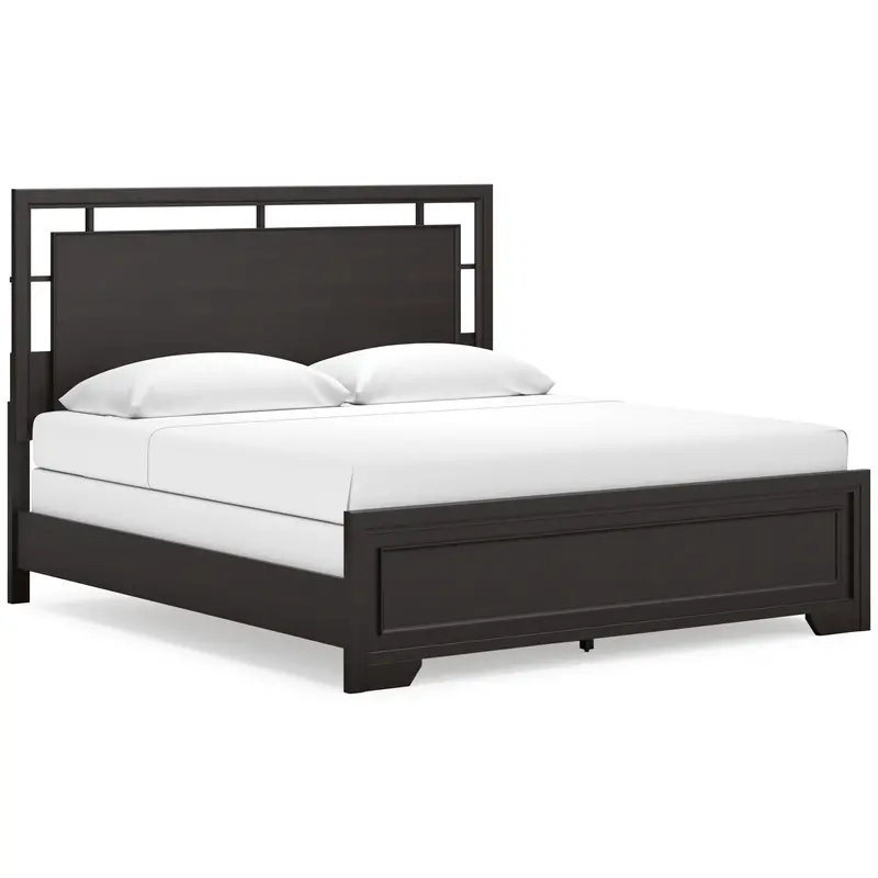 Ashley Covetown B441B8 King Panel Bed – Streamlined Low-Profile Bedroom Foundation 1