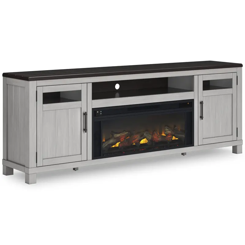 Ashley Darborn W796W1 Tv Stand – 88-Inch Electric Fireplace Entertainment Console 1