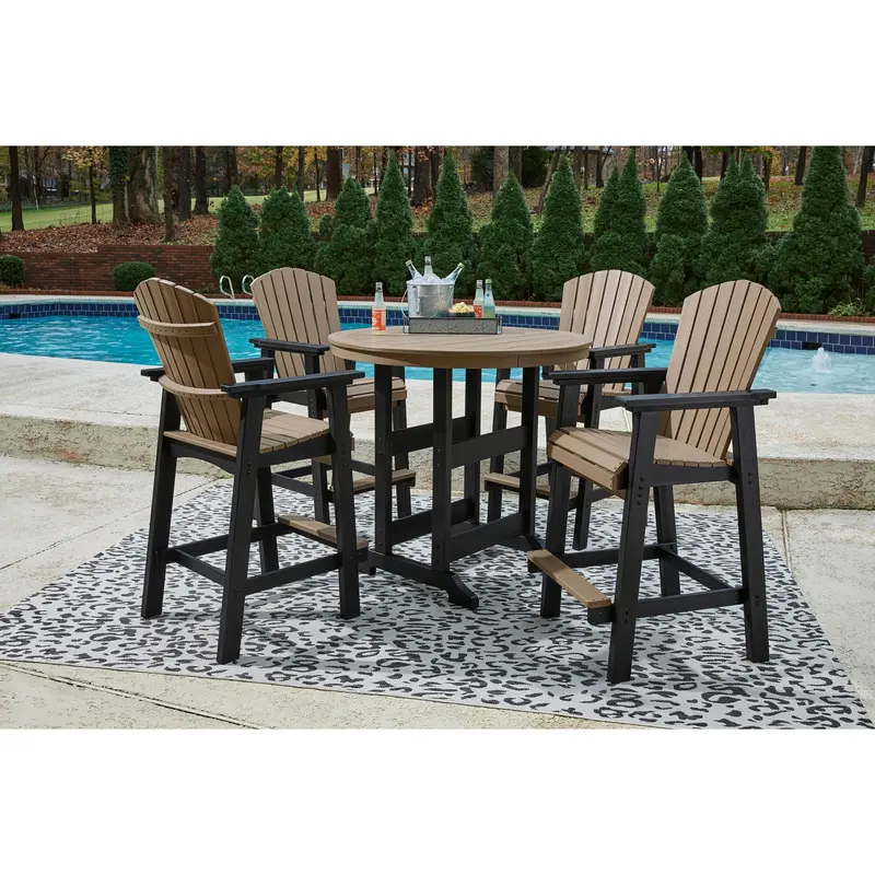 Ashley Fairen Trail Outdoor Dining Set – 5-Piece Weather-Resistant Collection 1
