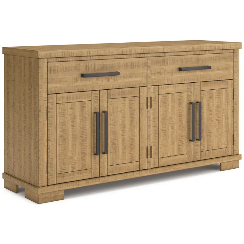 Ashley Havonplane D773-60 Dining Server With Cabinet Storage 1