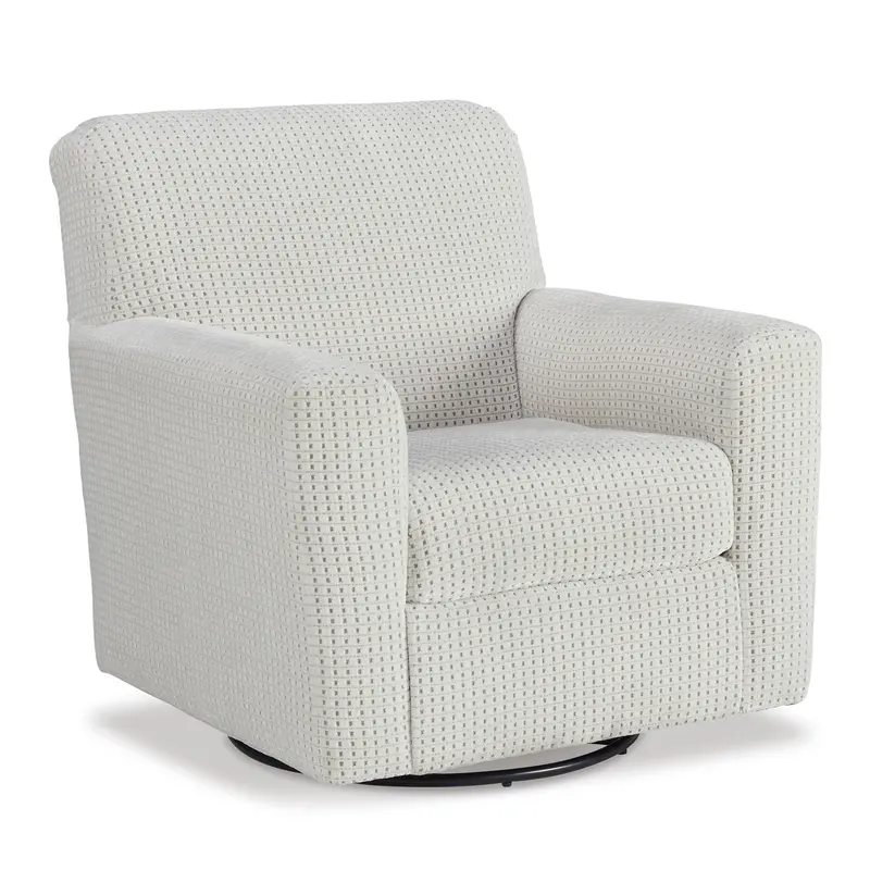 Ashley Herstow A3000365C Swivel Glider Accent Chair – Ergonomic Seating With Fabric Upholstery 1