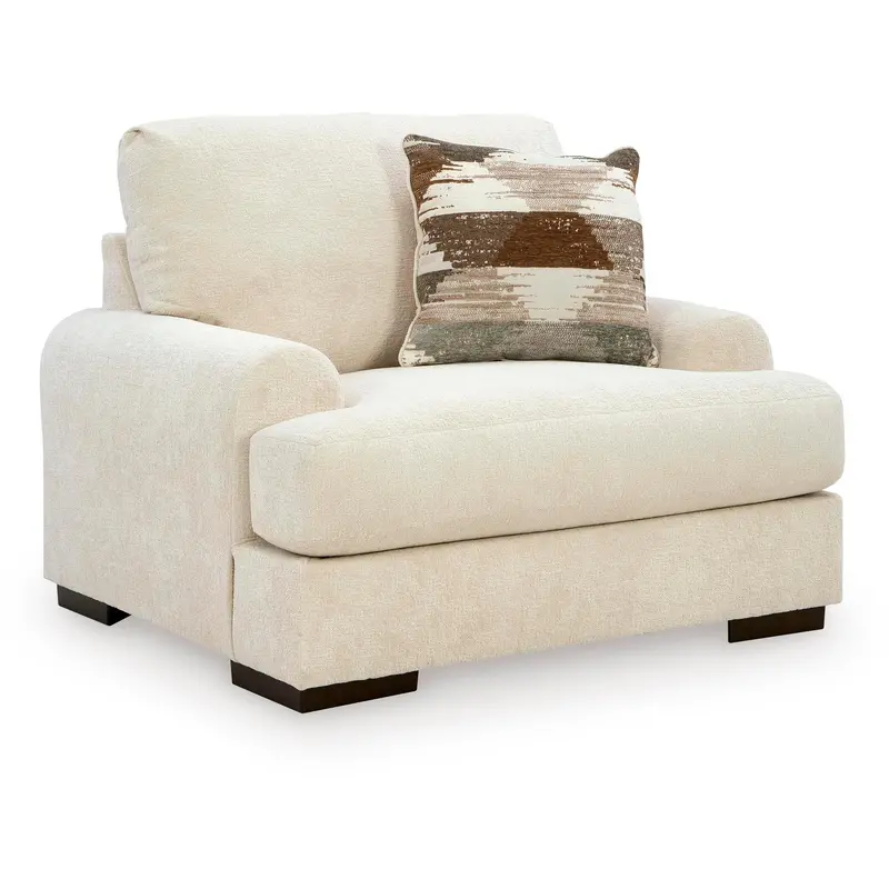 Ashley Jayne Park Fabric Chaise Lounge – Modern Living Room Seating 1
