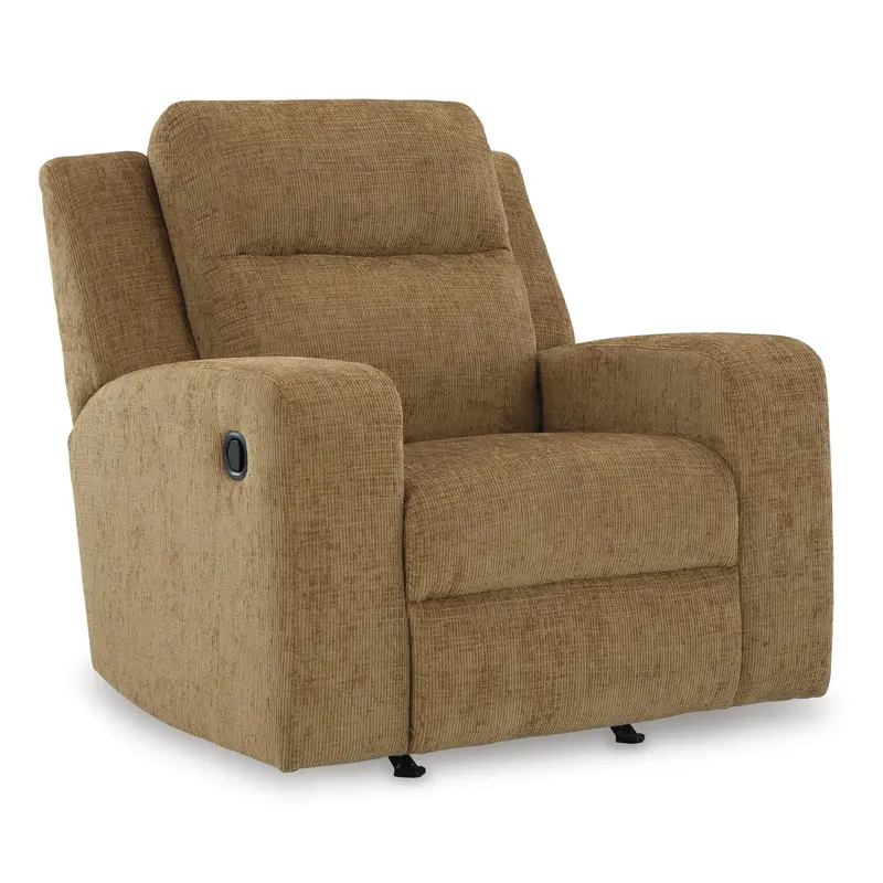 Ashley Kanlow Rocker-Recliner Armchair – Gentle Rocking And Full Recline Function 1
