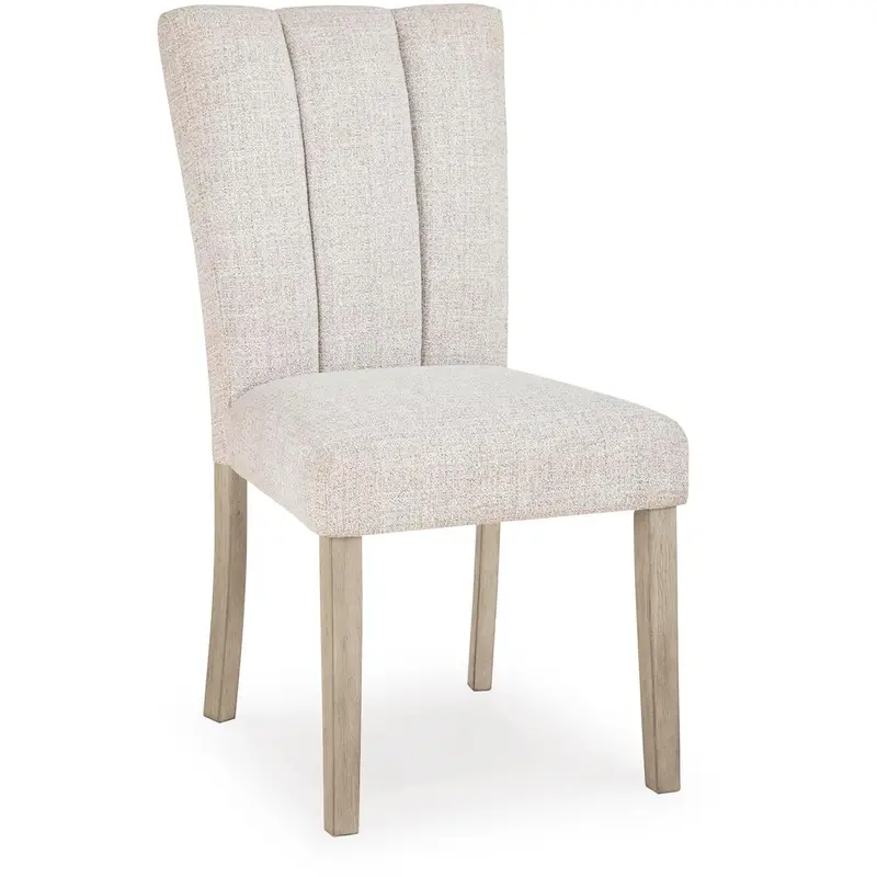 Ashley Larawyn Dining Chair – Curved Back Upholstered Seat For Formal Or Casual Use (Pcd575-01) 1