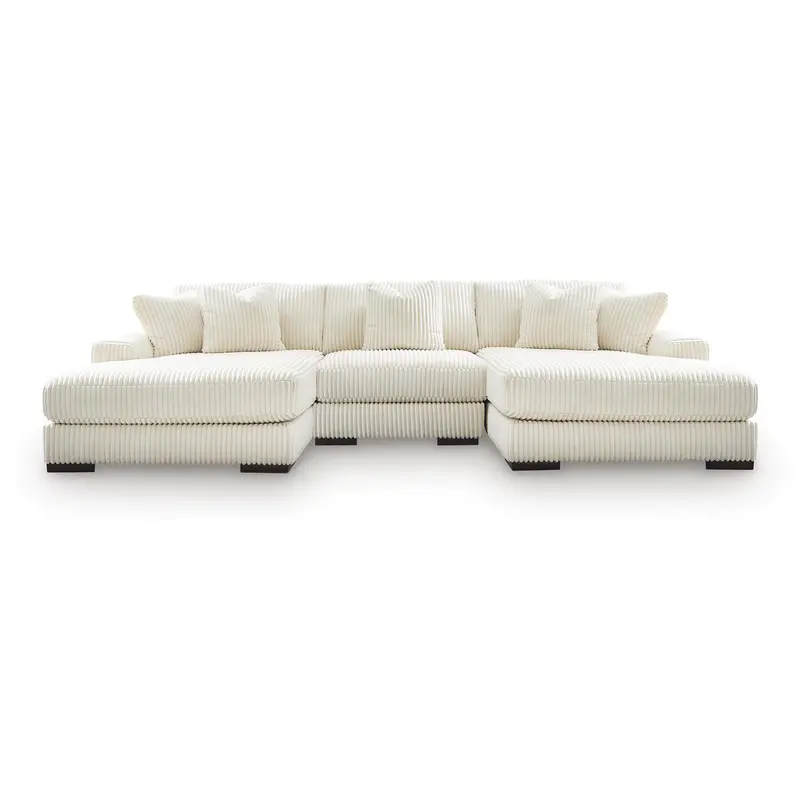 Ashley Lindyn 3-Piece Sectional Sofa Featuring Dual Chaises – 21104S18 1