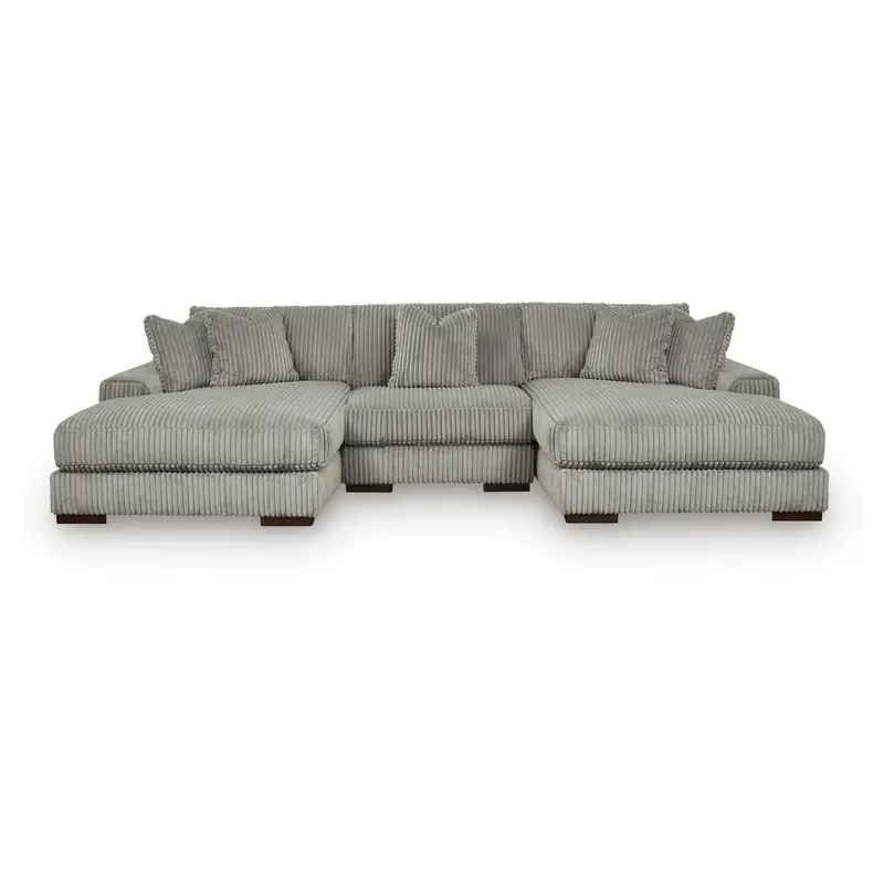 Ashley Lindyn 3-Piece Sectional Sofa With Double Chaise – 21105S18 1