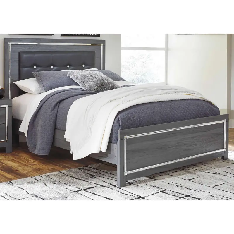 Ashley Lodanna B214B14 Queen Panel Bed – Clean Lines & Contemporary Style 1