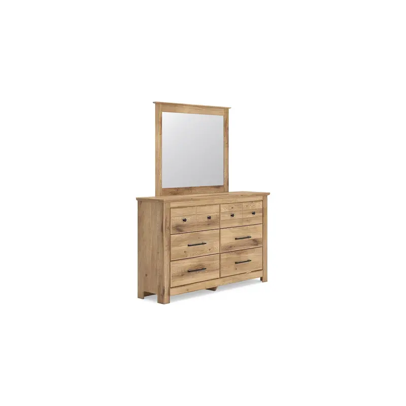 Ashley Makidern Pcb1170B1 Dresser With Matching Mirror 1