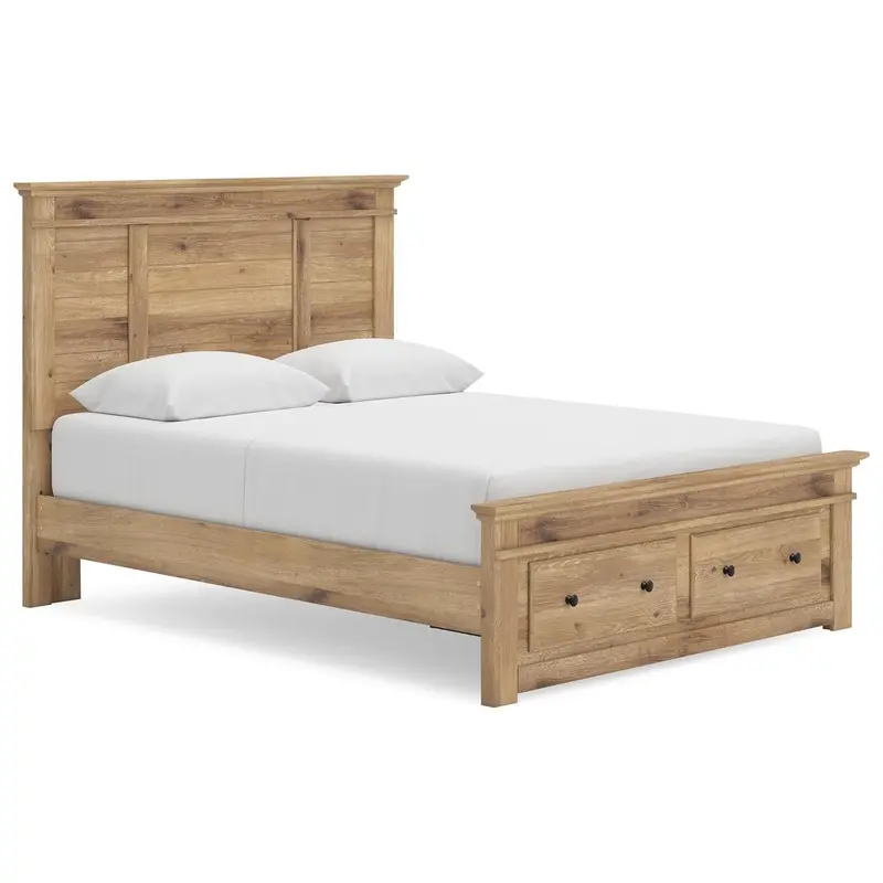 Ashley Makidern Queen Panel Bed With Integrated Storage – Pcb1170B4 1
